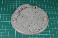Tabletop Art - Trench warfare 120mm Base