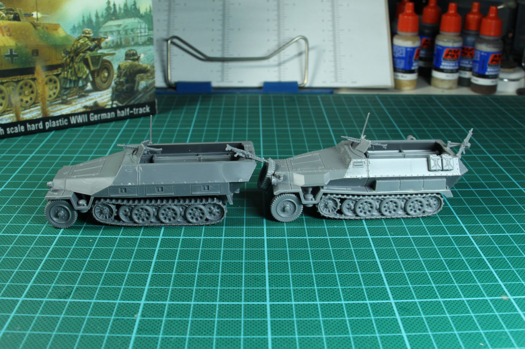 Warlord Games Bolt Action Sd.Kfz 251/1 Ausf C Hanomag - 1:56 Scale WWII Modellbausatz