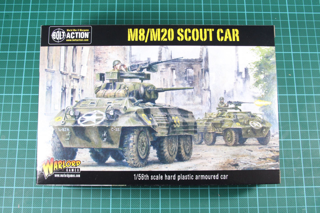 Warlord Games M8/M20 Greyhound Armoured Car - Modèle Bolt Action 28mm Pour Wargame
