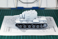 Bolt Action - KV2 Paint in Progress