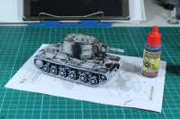 Bolt Action - KV2 Paint in Progress