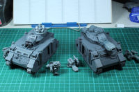 Space Marine Predator Tanks