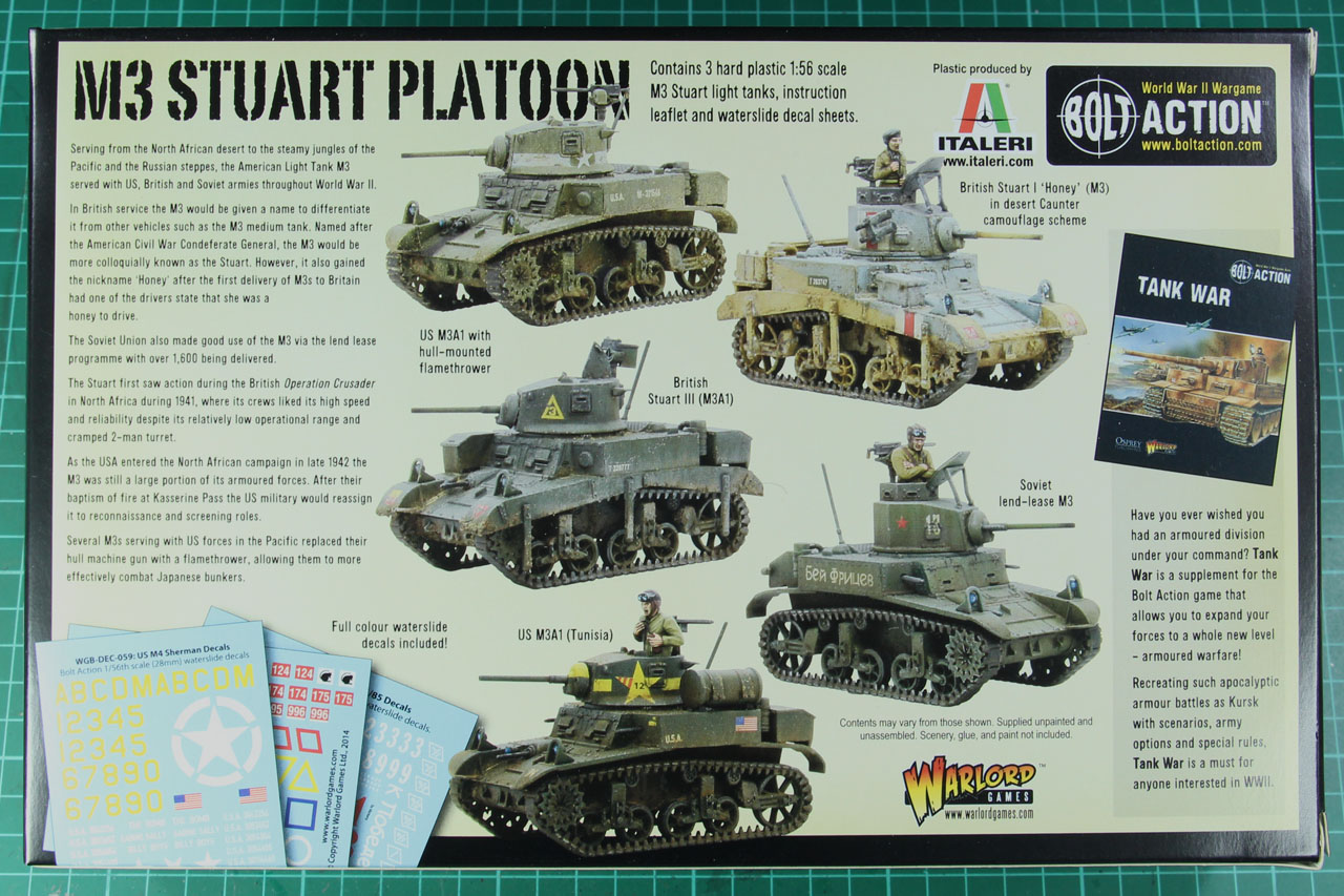 Bolt Action Light M3 Stuart 'Honey' M3A1 « chaosbunker.de