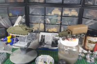 Bolt Action - Primed CCKW Truck + Ersatz StuG III