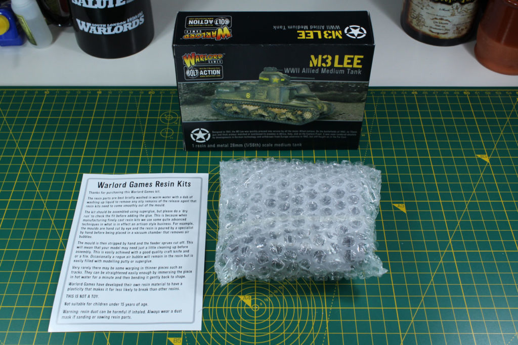 WARLORD GAMES WGB-AI-124 M3 Lee Medium Tank. Bolt Action, Wargames and