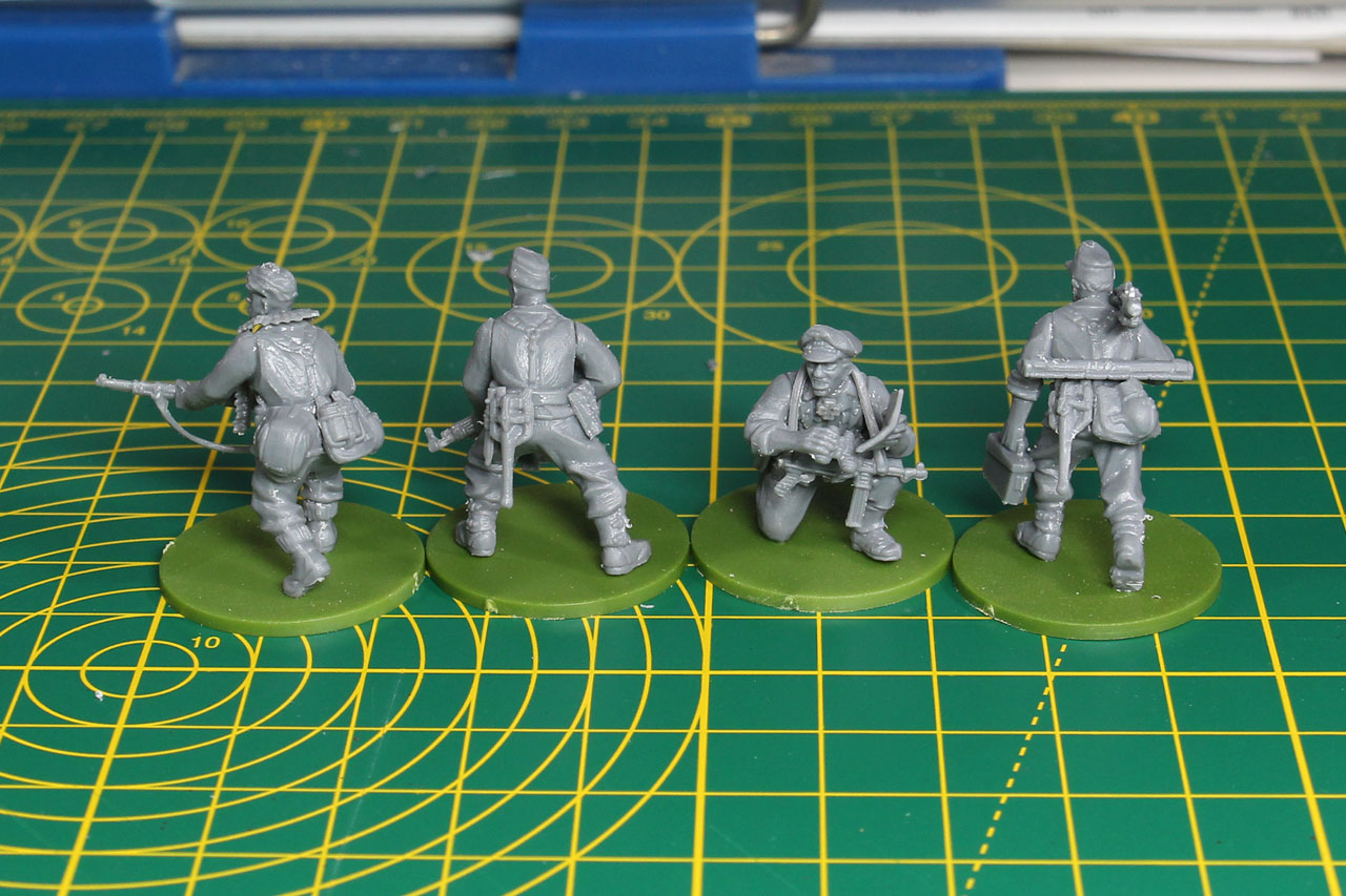 Bolt Action Lot German Grenadiers WWII Warlord Games 1 Sprue!* 6 Miniatures 