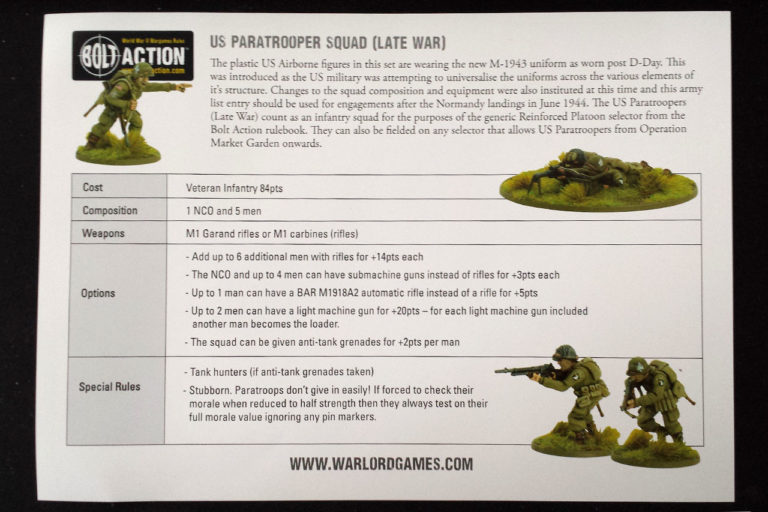 Bolt Action US Airborne « chaosbunker.de