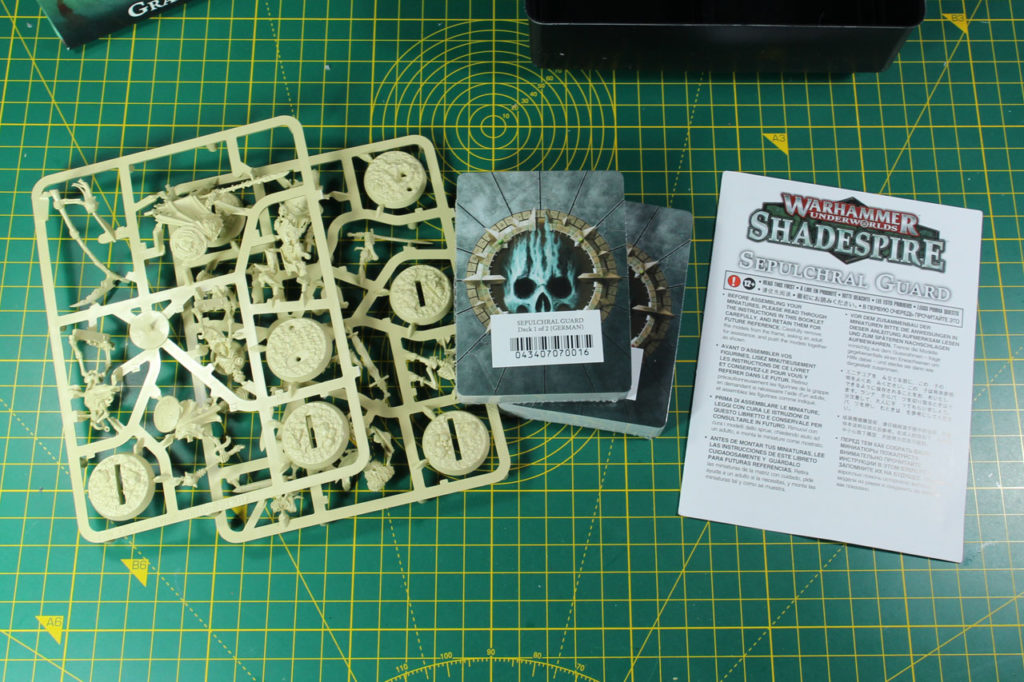Feldherr Schaumstoffeinlage Für Warhammer Underworlds: Die Grabwache – Passgenau Für 7 Miniaturen & Karten