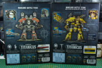 Warhammer Adeptus Titanicus Lucius Warhound Titan V2 with magnets and 5 arms 