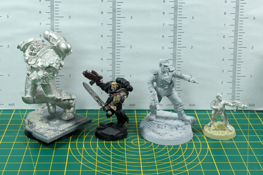 Inquisitor - 54 vs 28mm Scale