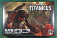 Adeptus Titanicus Reaver Battle Titan with Melta Cannon and Chainfist