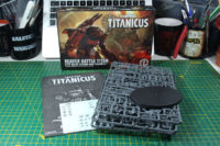 Adeptus Titanicus Reaver Battle Titan with Melta Cannon and Chainfist