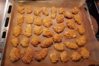 New Year's Eve Dinner - Chicken Nuggets