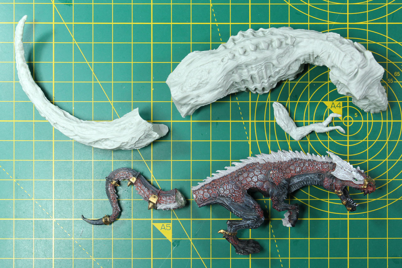 dnd T-Rex miniature