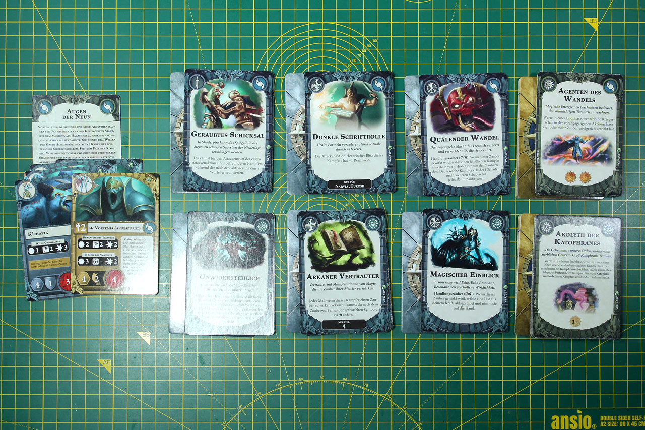 Details about   Warhammer Underworlds The Eyes of the Nine Card Singles