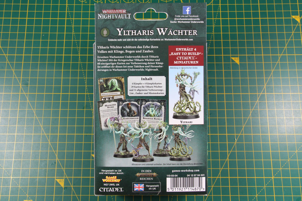 Warhammer AoS Underworlds: Sylvaneth Ylthari's Guardians W/Cards Unassembled UK