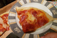 Garlic Bread Dough Pizza
