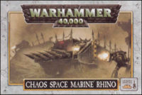 Warhammer 40.000 - Oldhammer Chaos Space Marine Rhino