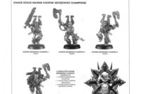 Warhammer 40.000 - Chaos Space Marine Khorne Berzerker Champions