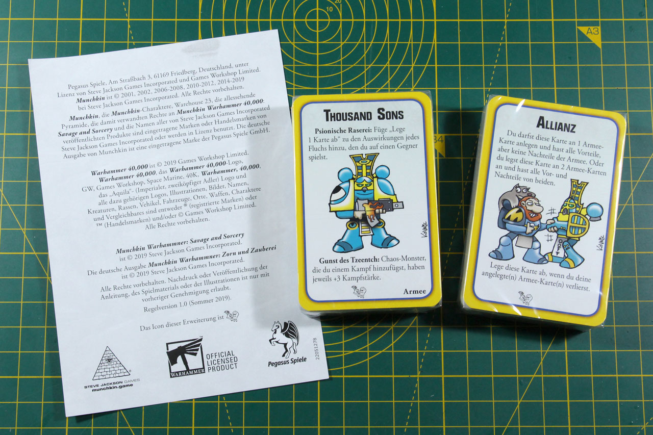 Munchkin Warhammer 40.000 - Savagery and Sorcery Extension - French Version