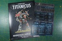 Adeptus Titanicus - Nemesis Warbringer Titan with Quake Cannon