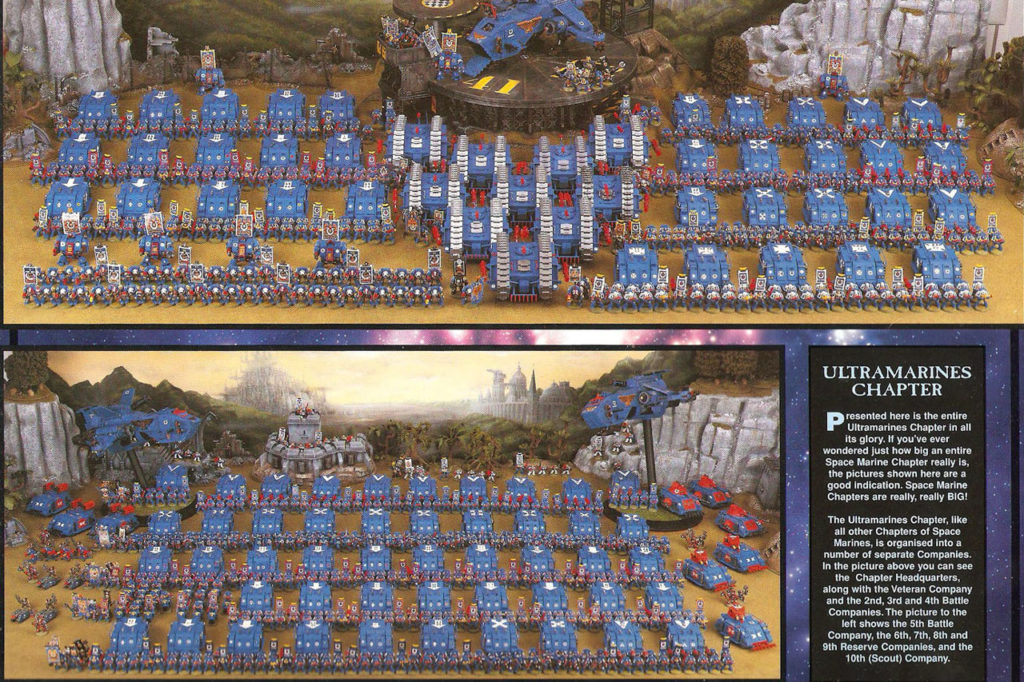 Warhammer 40.000 - Space Marine Chapter of the Ultramarines