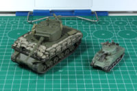Plastic Soldier Company - Sherman 15mm vs Rubicon 28mm