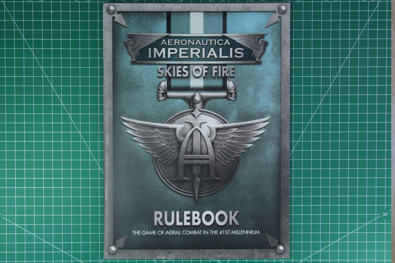 No Models Playing Mat Tokens Aeronautica Imperialis Skies of Fire Rulebook