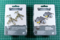 Aeronautica Imperialis - Arvus Lighter and Vulture Gunship