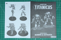 Adeptus Titanicus - Cerastus Knights Acheron and Castigator