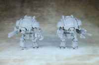 Adeptus Titanicus - Mechanicum Questoris Knights Styrix and Magaera