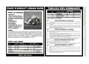Warhammer 40.000 - Char D'Assaut Leman Russ