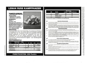 Warhammer 40.000 - Leman Russ Kampfpanzer