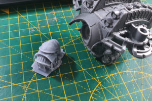 Adeptus Titanicus - Warlord Titan Lucius Pattern Head