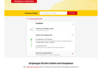 DHL - Kein Update