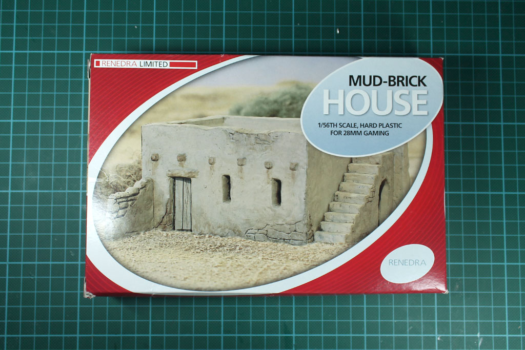 Renedra Mud Brick House for 28mm Historical War Games 