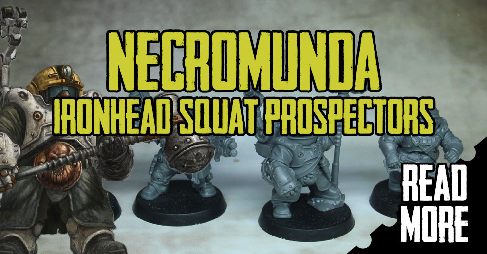 Necromunda Ironhead Squat Prospectors Bolt Pistol A