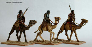 Perry Miniatures - SA13 Mounted Beja on camels with spears and sword