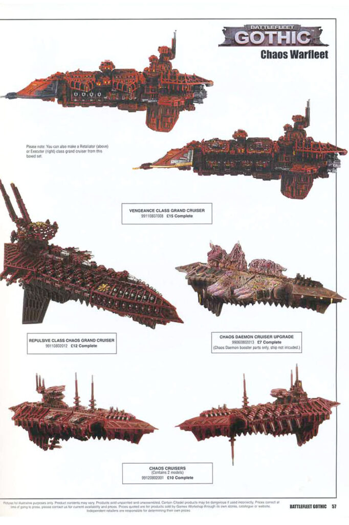 Battlefleet Gothic – Chaos Fleet « chaosbunker.de