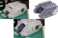 Warhammer 40,000 - Armoured Land Raider Proteus