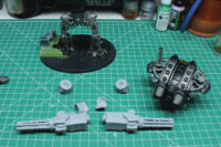 Adeptus Titanicus - Warlord Battle Titan Macro Gatling Blaster