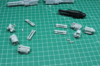 Adeptus Titanicus - Warlord Battle Titan Paired Gatling Blasters 