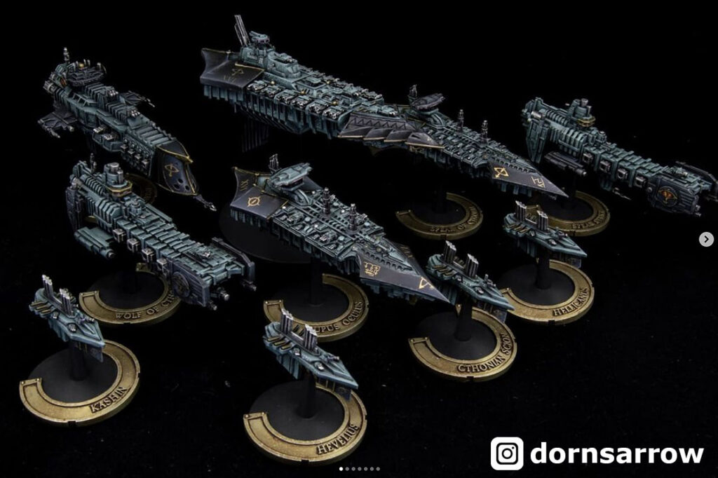 Battlefleet Gothic – Chaos Fleet Pt 3 « chaosbunker.de