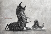 Necromunda - Outland Beastmaster with Millisaur