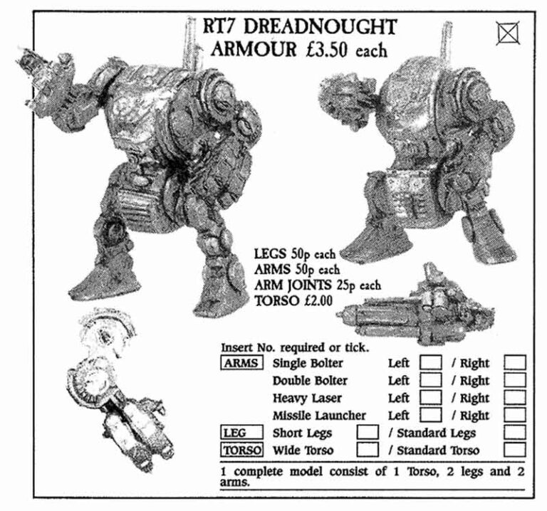 Warhammer 40K – Brutalis Dreadnought Space Marine – Miniatura Dipinta A Mano Su Commissione (Ultramarines)