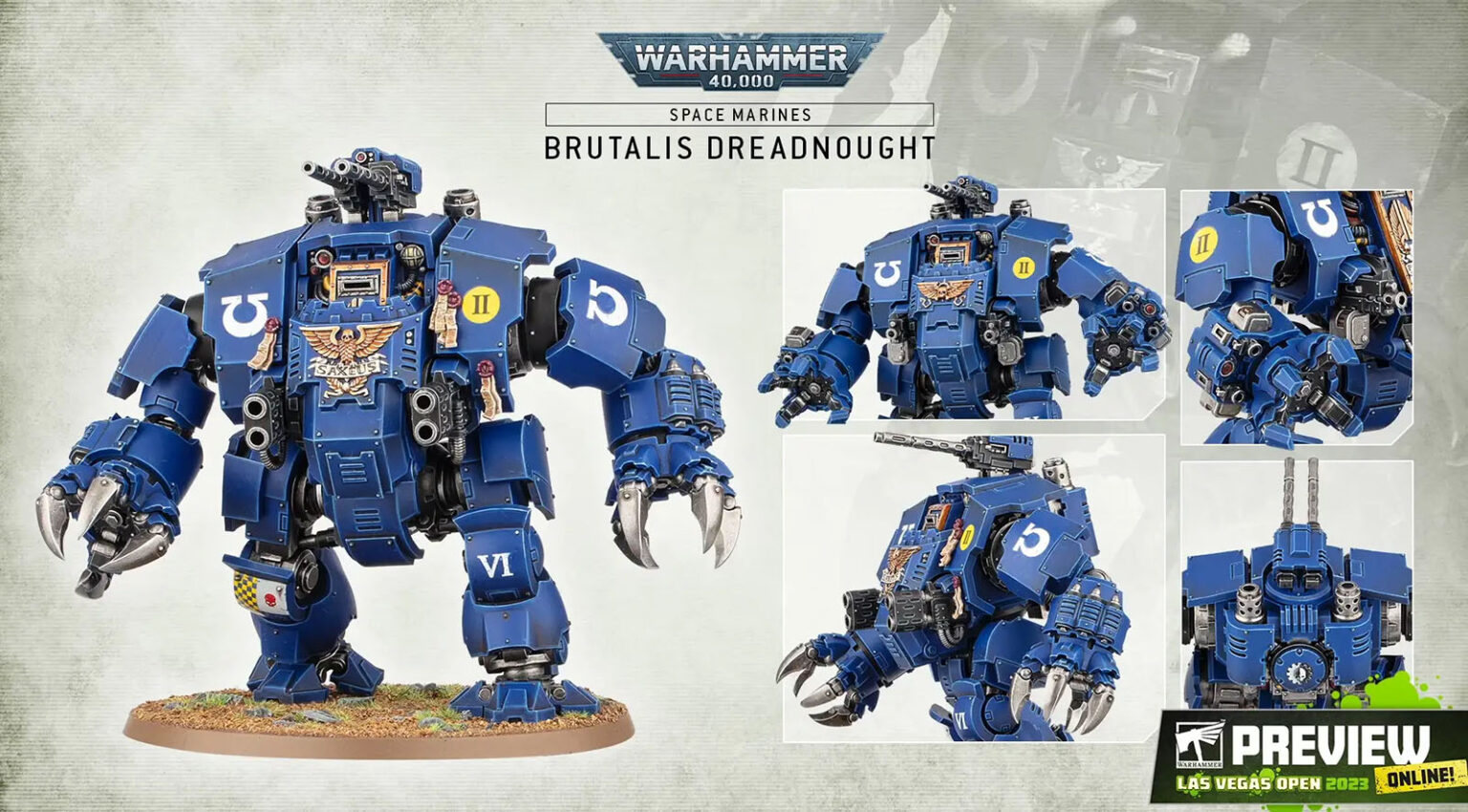 Warhammer 40,000 Space Marine Brutalis Dreadnought « chaosbunker.de