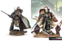 Warhammer 40,000 - Dark Angels The Lion & Retinue Primarch Lion El'Jonson