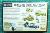 Bolt Action - SdKfz 250/1 250/3 and 250/10 variants Ausf. A