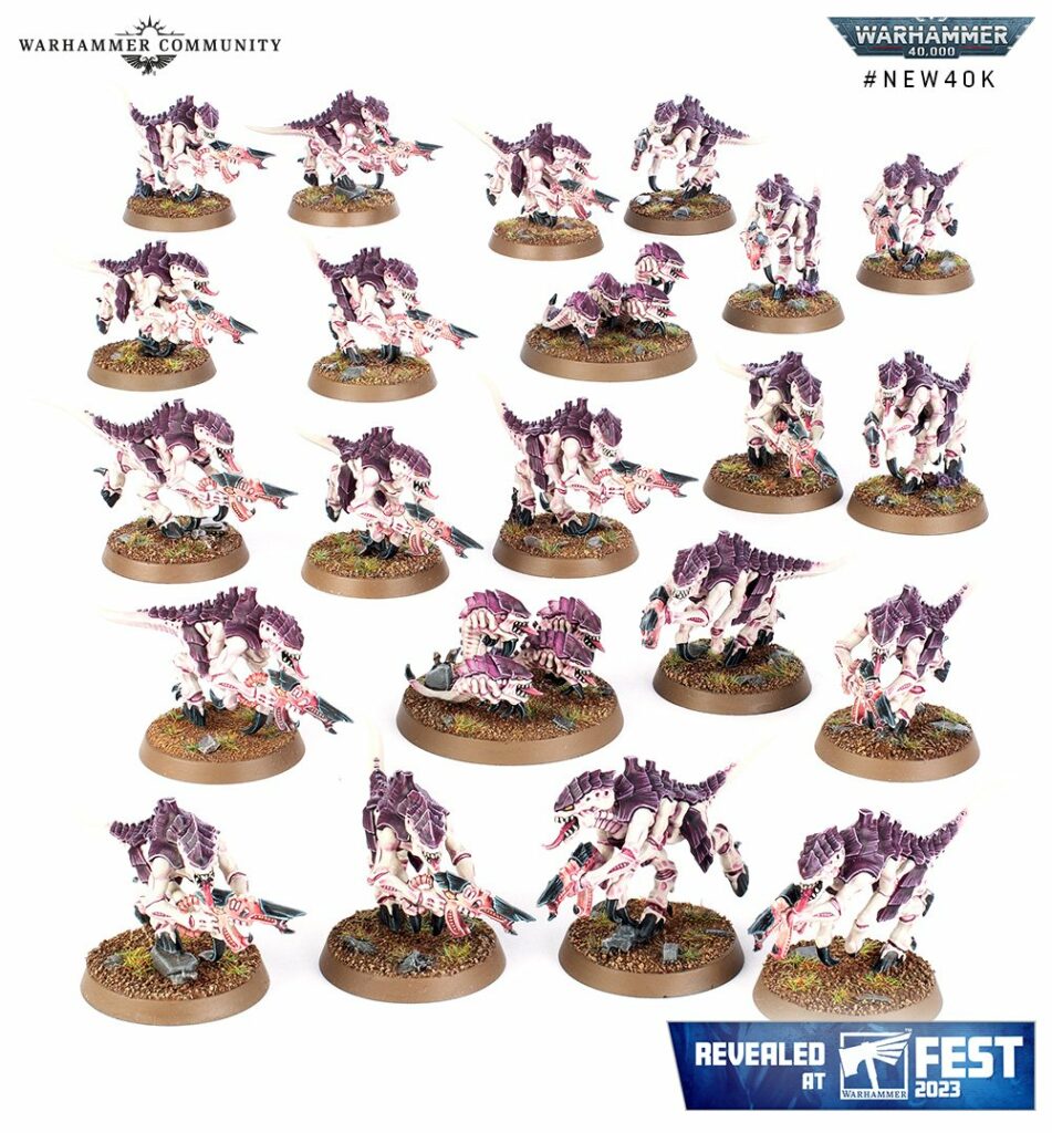Angeblättert: Tyraniden Codex 10. Edition