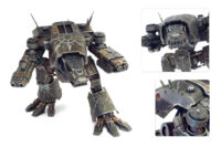 Forge World - Traitor Chaos Warhound Scout Titan